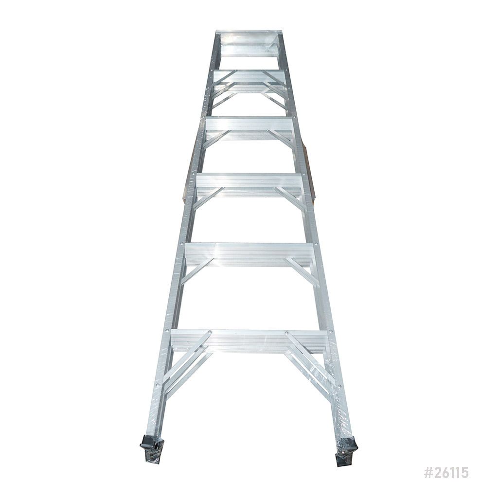 Aluminum Ladder Double Side 6 Step 