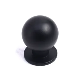 [26139] Cabinet Knob Round 25mm Black