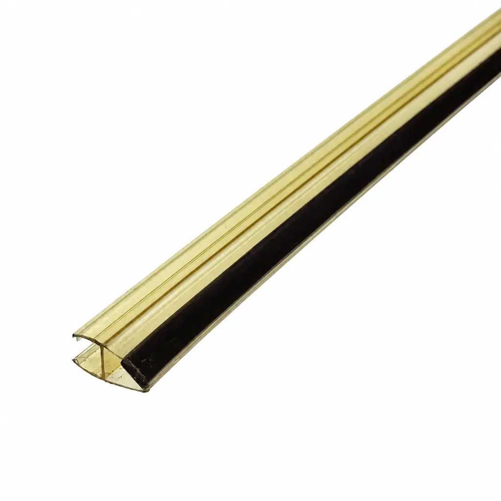 Glass Door Rubber Seal with Magnet V 12mm