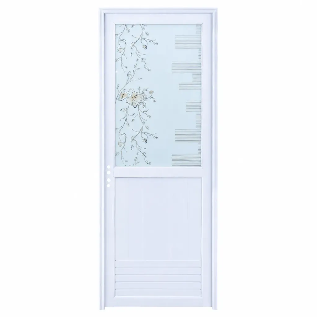 [26243] Aluminum Doors White 675x1980mm 0.5mm Thickness Right