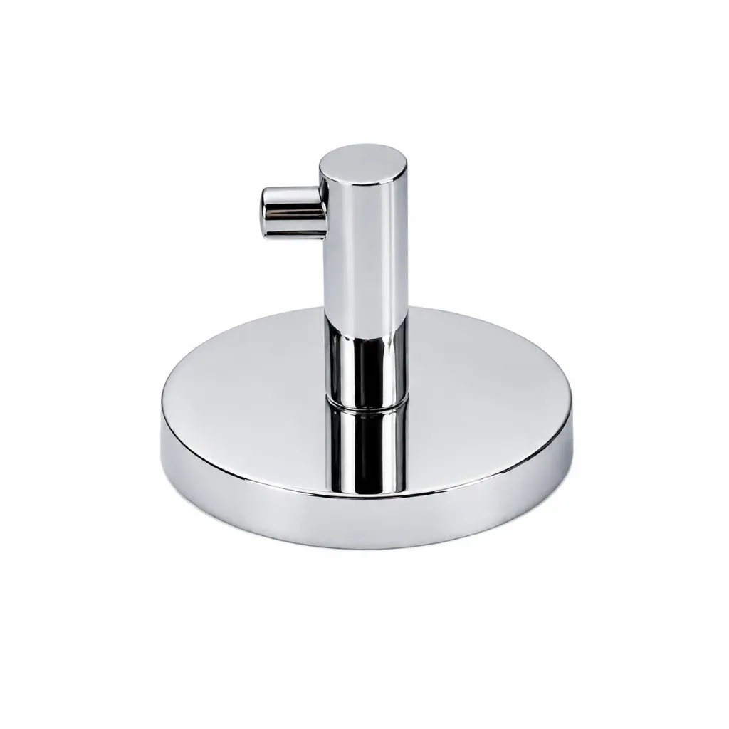 Coat Hook with Round Plate Robustline