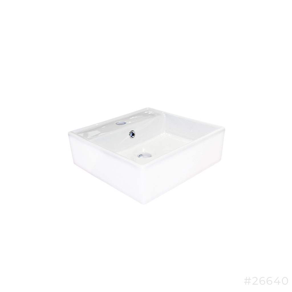 [26640] Art Basin Square JE0280 380x380x125mm