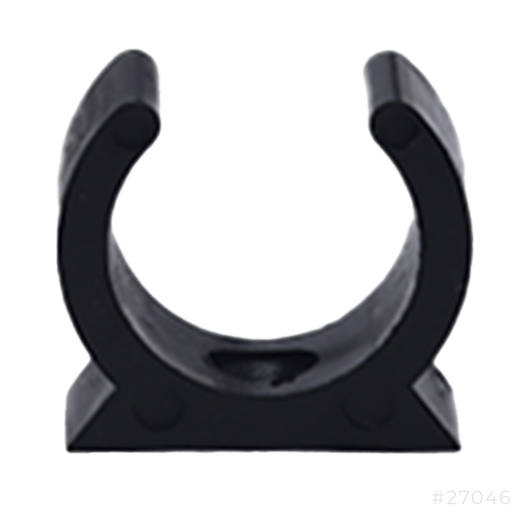 Pvc Conduit Clip 25mm Black Cavil