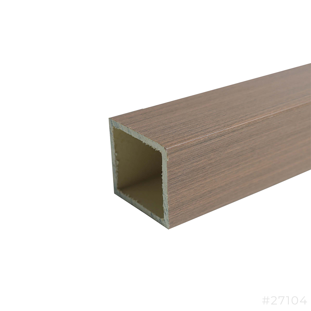 WPVC Hollow Timber Partition Tube 50x50x2900mm WPC-05