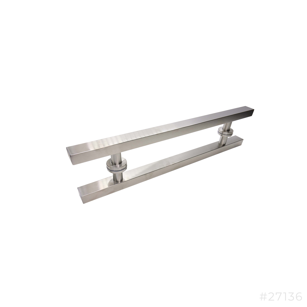 [27136] Glass Door Handle 400-600mm SN