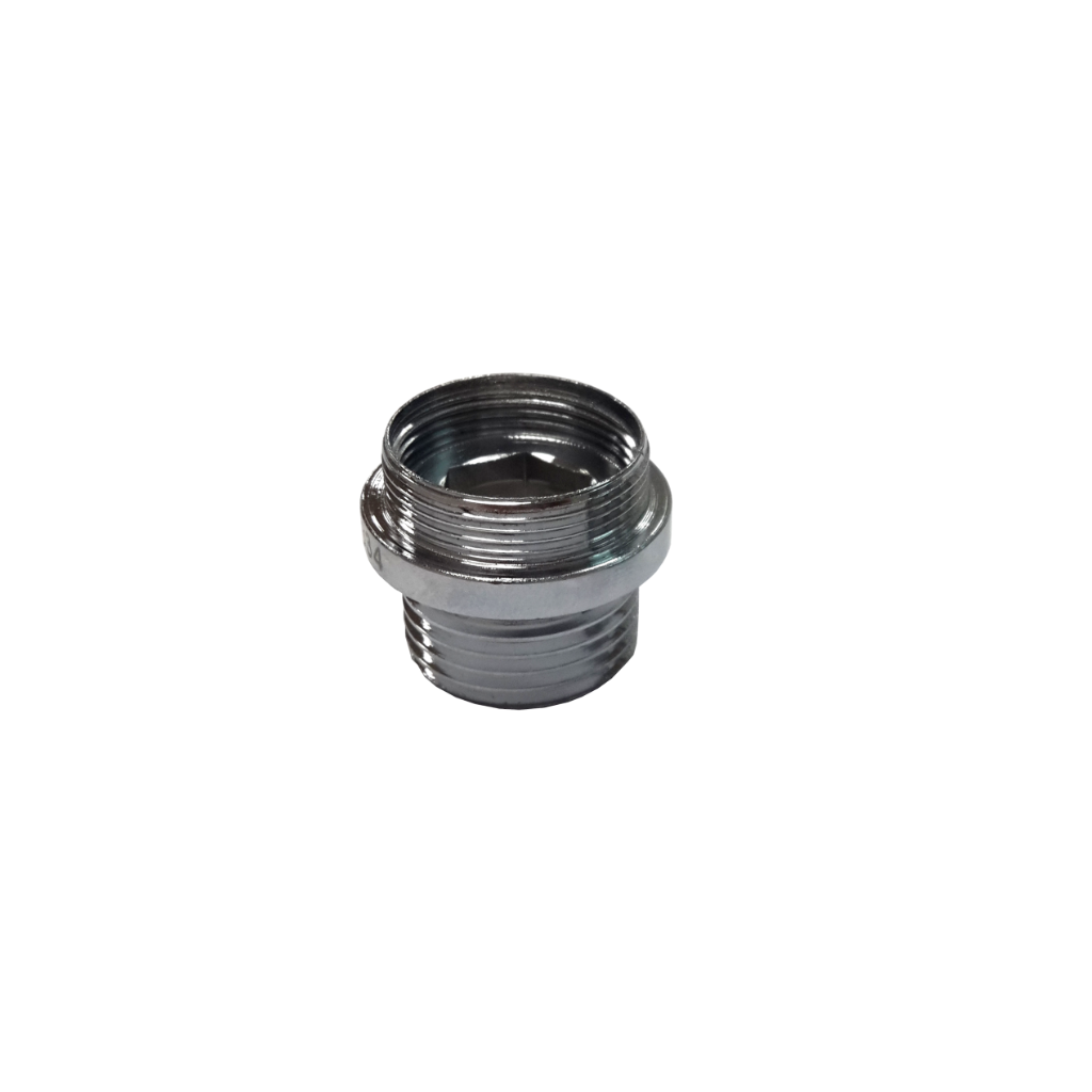 Showy Adaptor CP Brass 1/2" M x M22 x F20 5334-400 