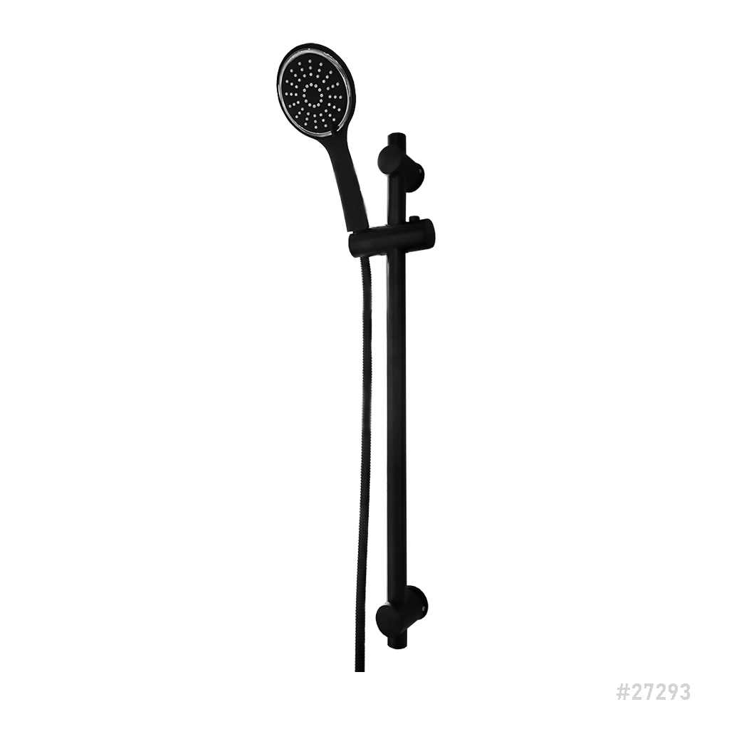 Hand Shower Set with Stand 383BL 304SS Black