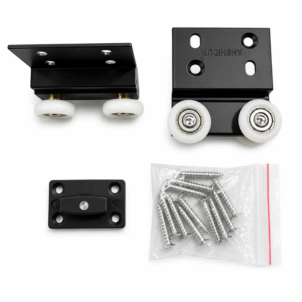 Siliding Door Wheel Set Black L-16511 Pair