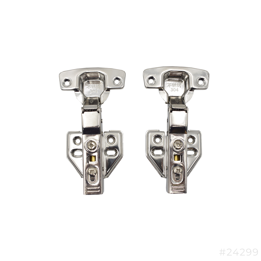 Hydraulic Hinge SS Bend 874-08 Pair