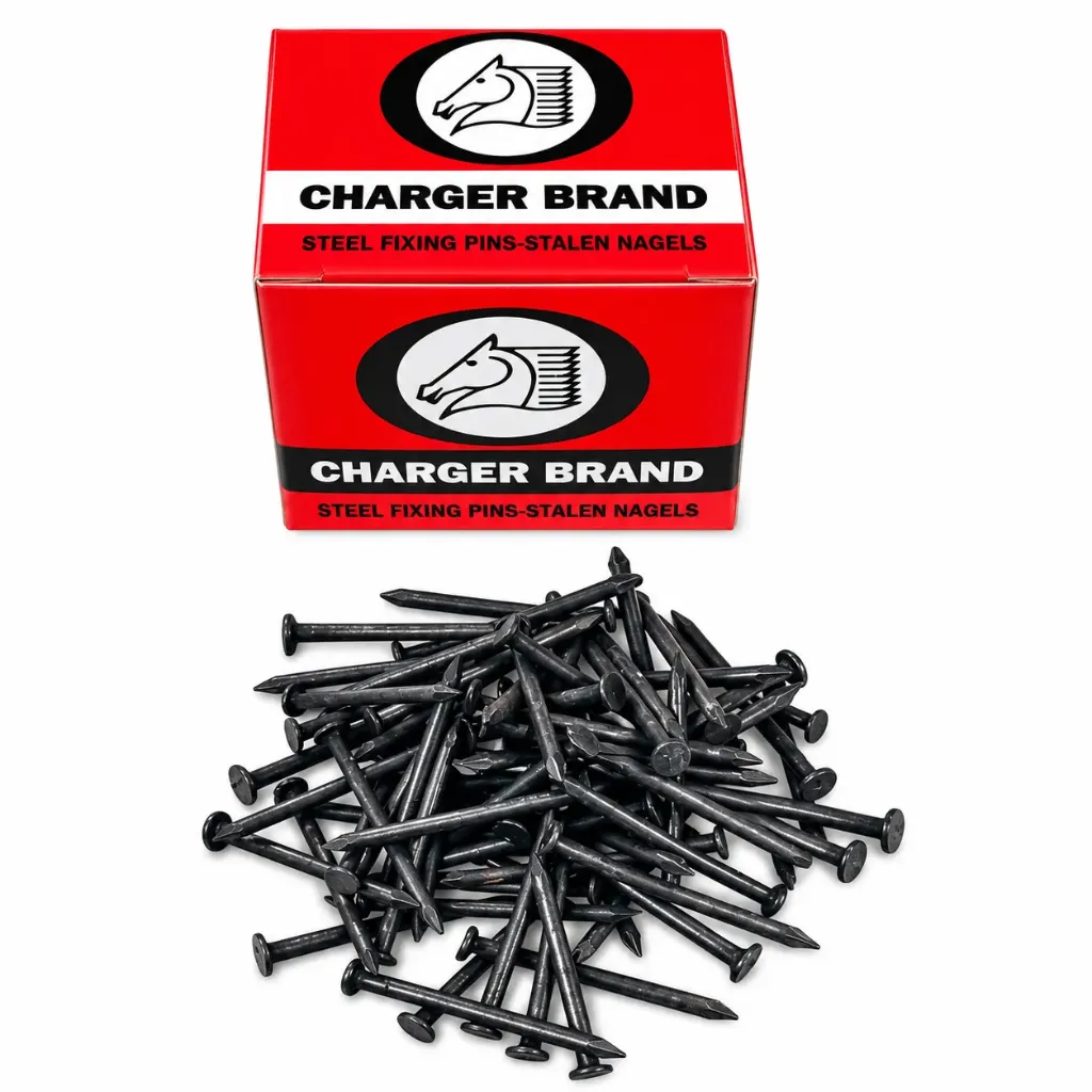 Nail Black Charger 30mmx2.0 Box