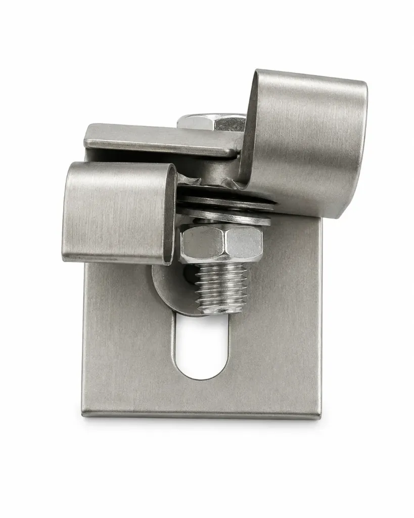 [8727] Wall Marble Fixing Bracket 35x35mm Set