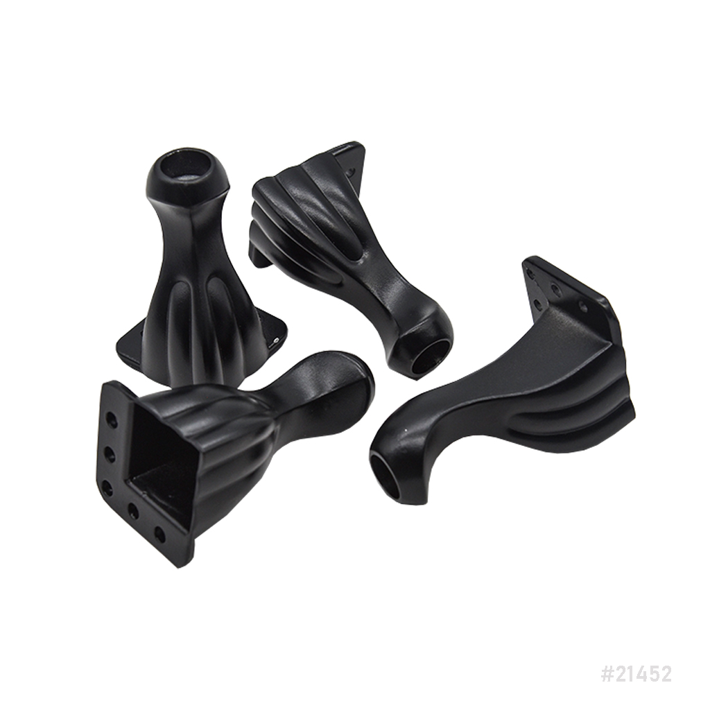 Sofa Leg Black 100mm 4Pcs Set