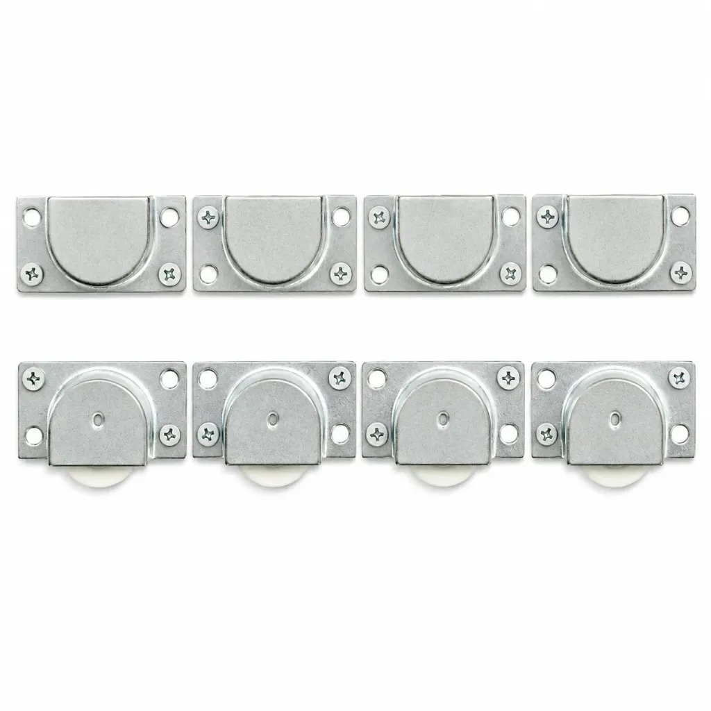 Sliding Wheel 304SS Up and Down 4-Pieces Set