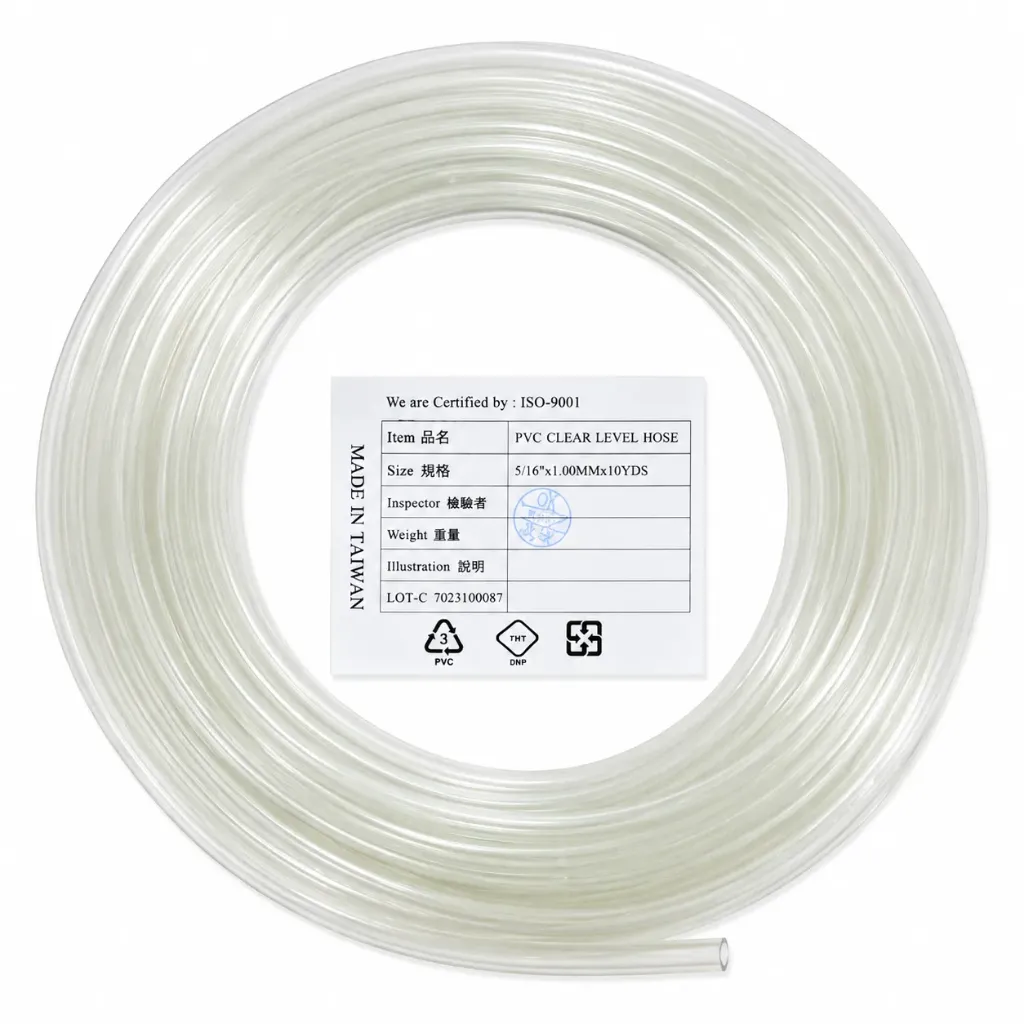 PVC Clear Level Hose 5/16" - 8mm x 10y CH-510 Tai