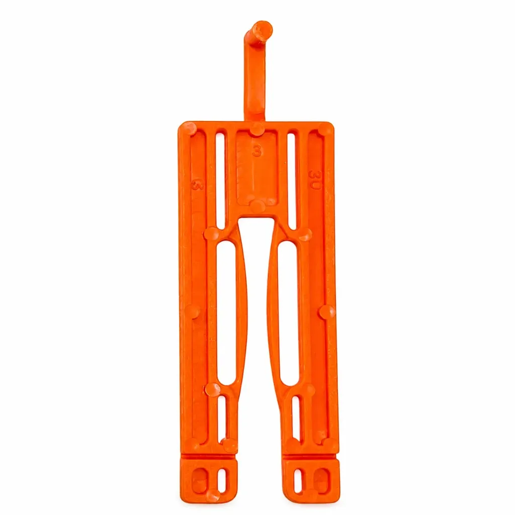 Door Fixer Pvc Plug 80/70X30X3 5004/3L Orange