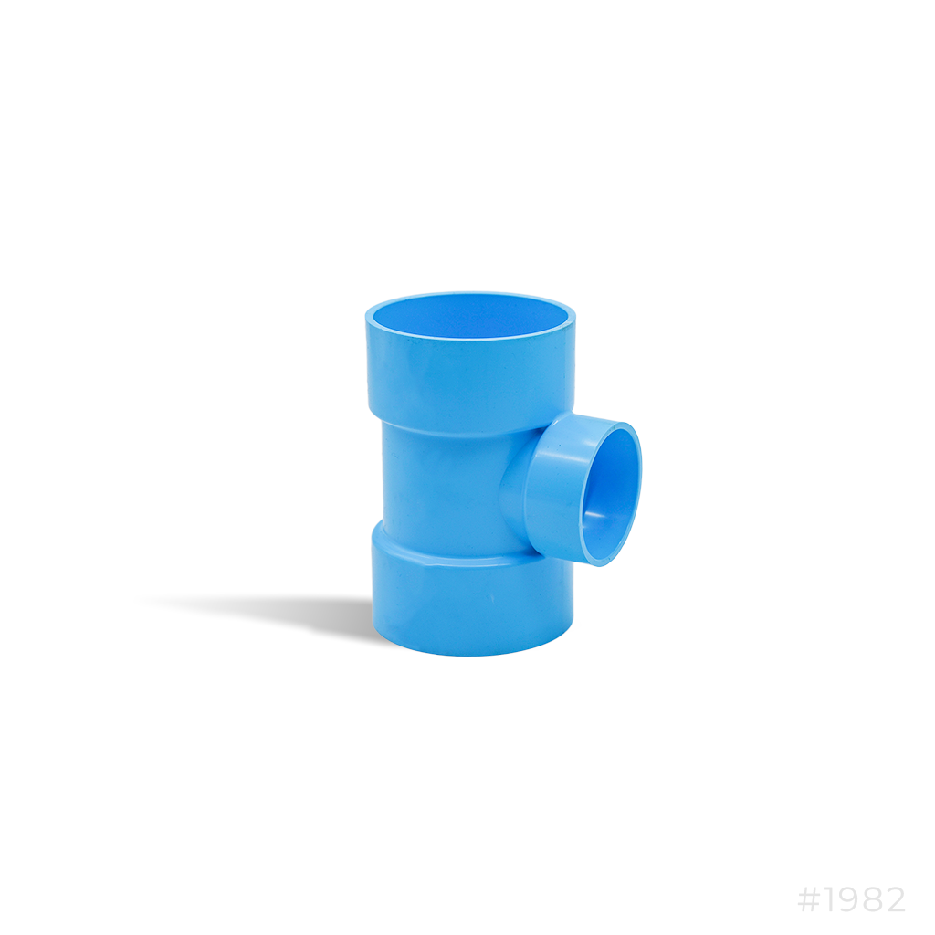Reducing Tee Pvc C8.5 3"x2"