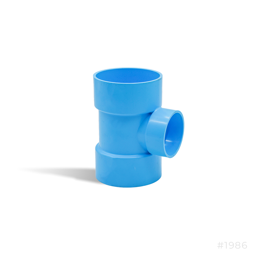 Reducing Tee Pvc C8.5 4"x2"