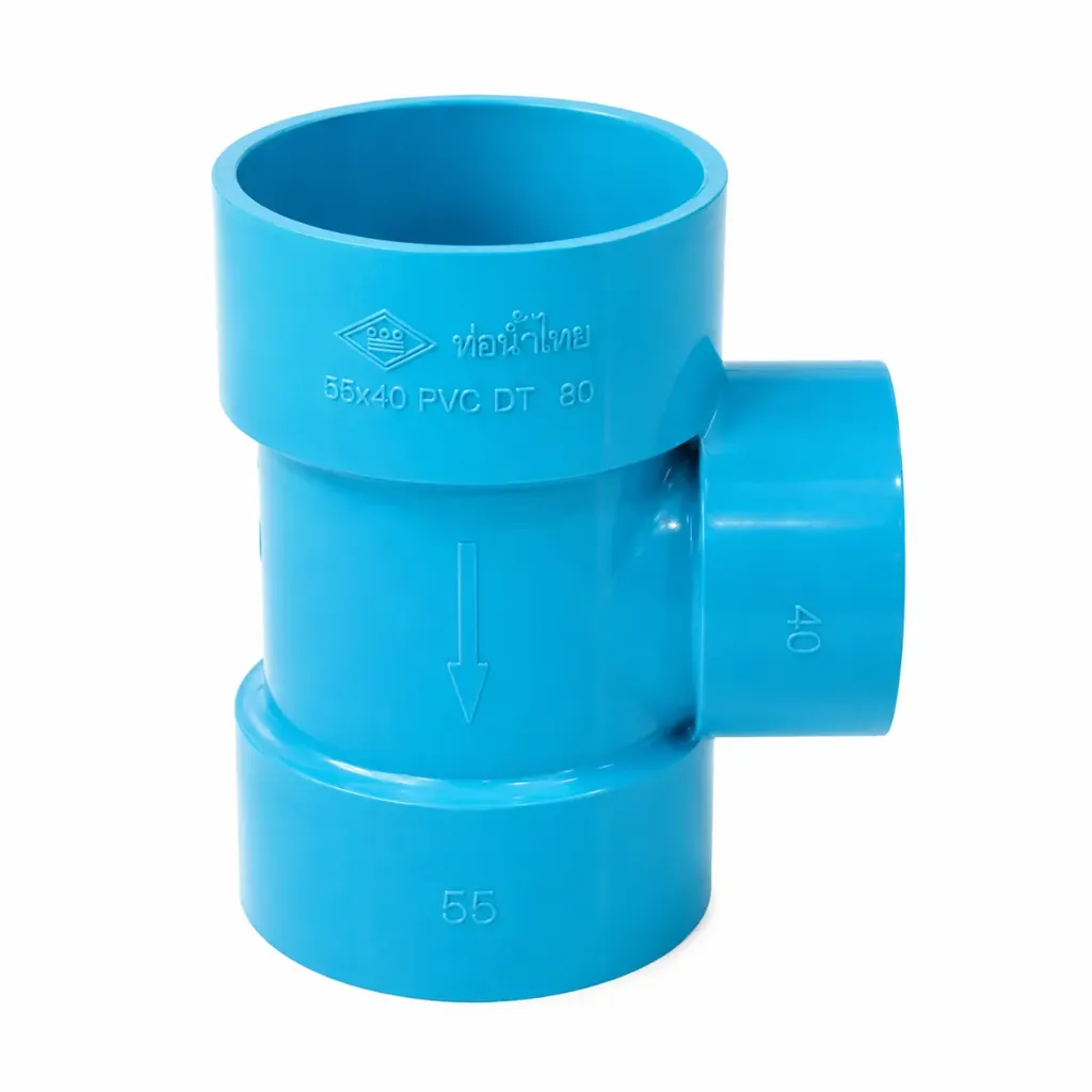 Reducing Tee Pvc C8.5 2" x 1-1/2"