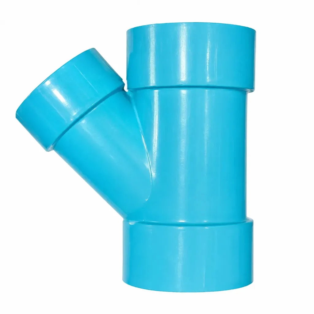 Y Tee Reducing 45° 8.5 2-1/2"x2"
