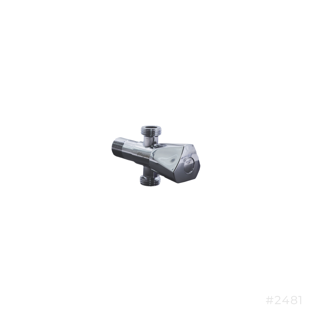 Angle Valve 2006 CP 1/2"x1/2" Eleganz