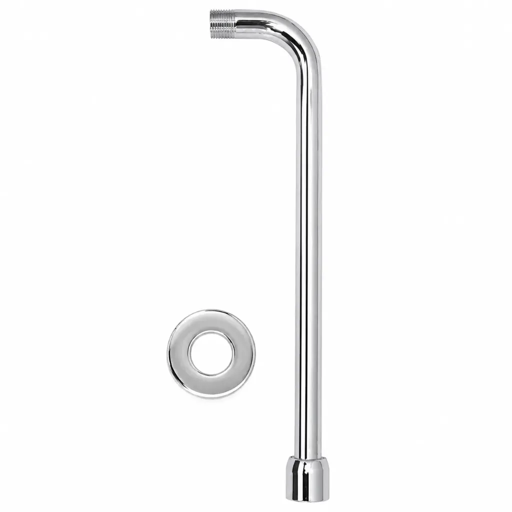 Showy Brass Shower Arm W/Flang 1/2" x 36cm x 25mm 2748F