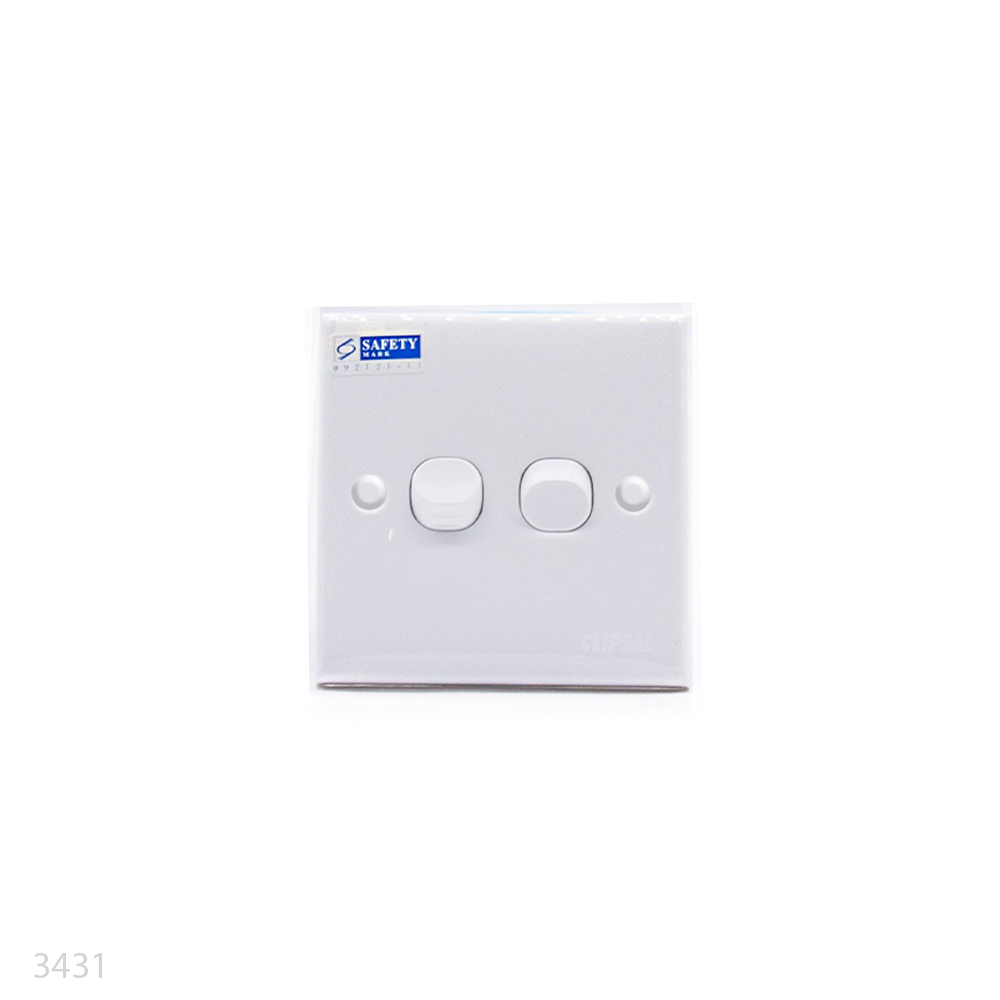 Switch Clipsal 2 Gang 2 Way