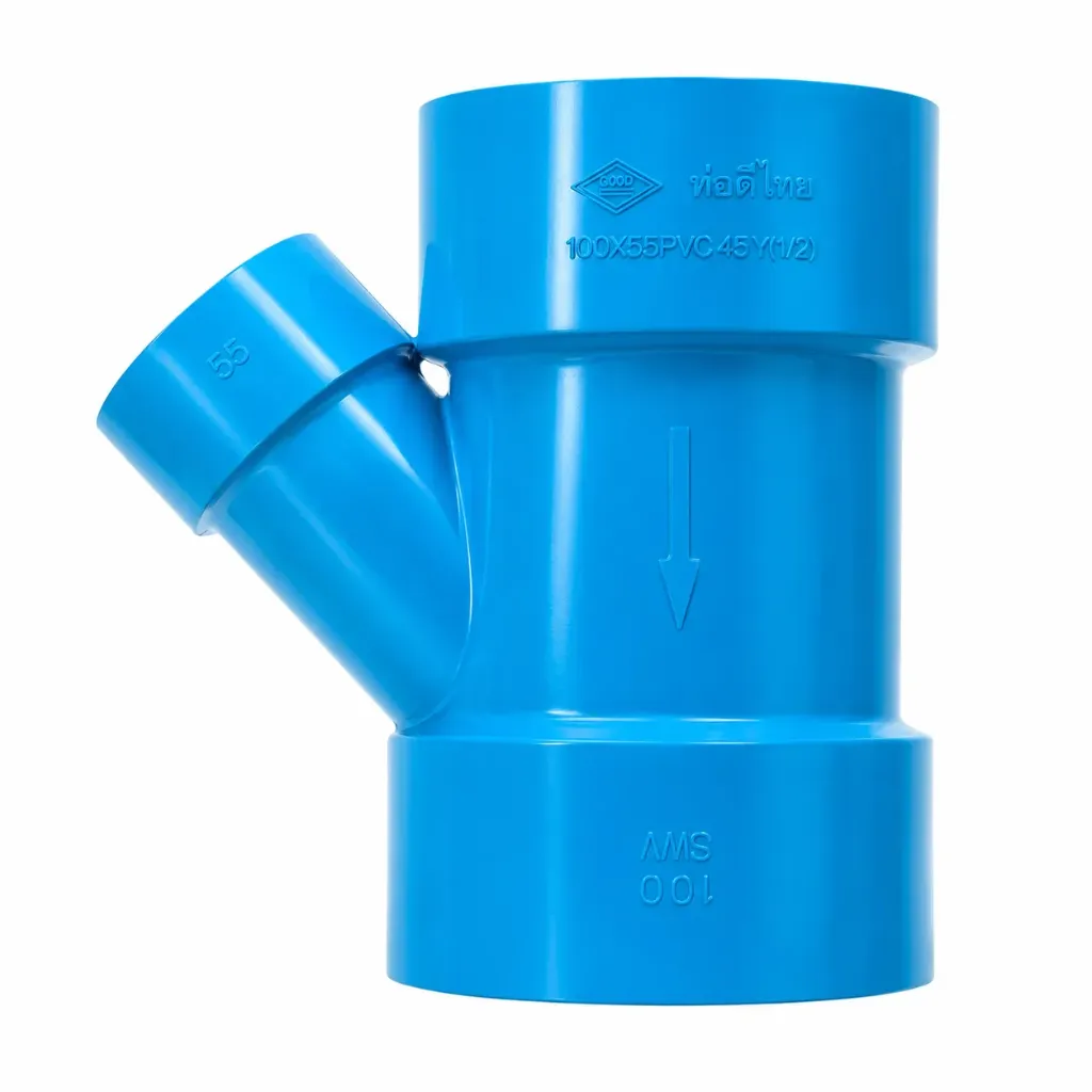 Y Tee Reducing 45° 8.5 4"x2"