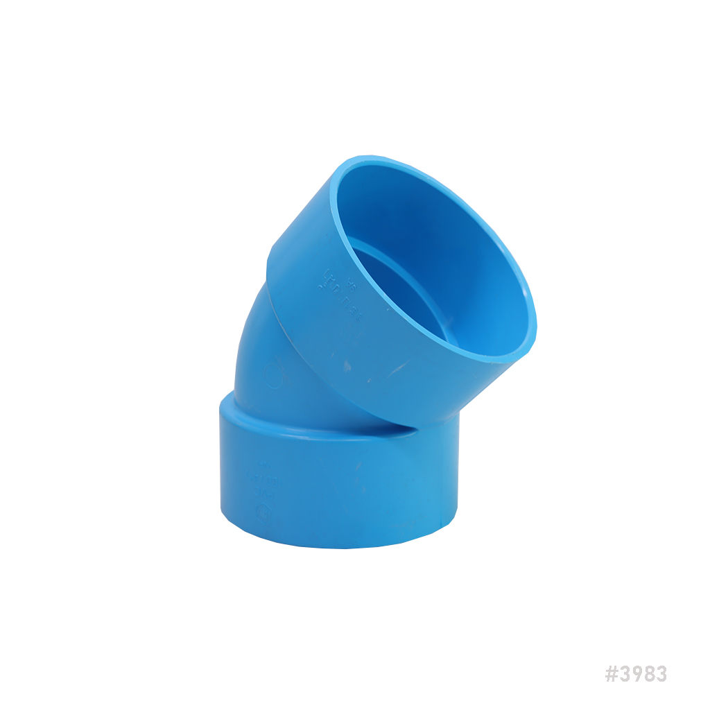 Elbow 45° Pvc C8.5 4"
