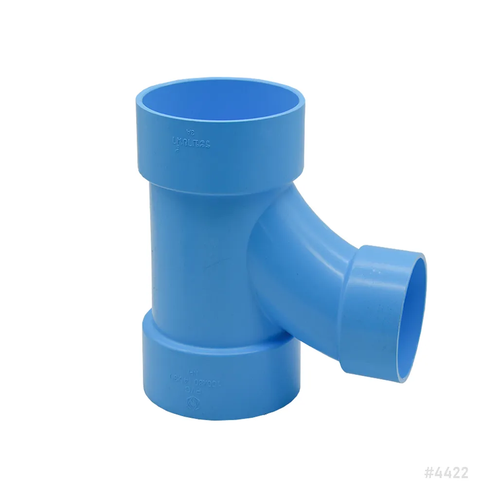 Y L Tee Reducing 8.5 90° 4"x3"