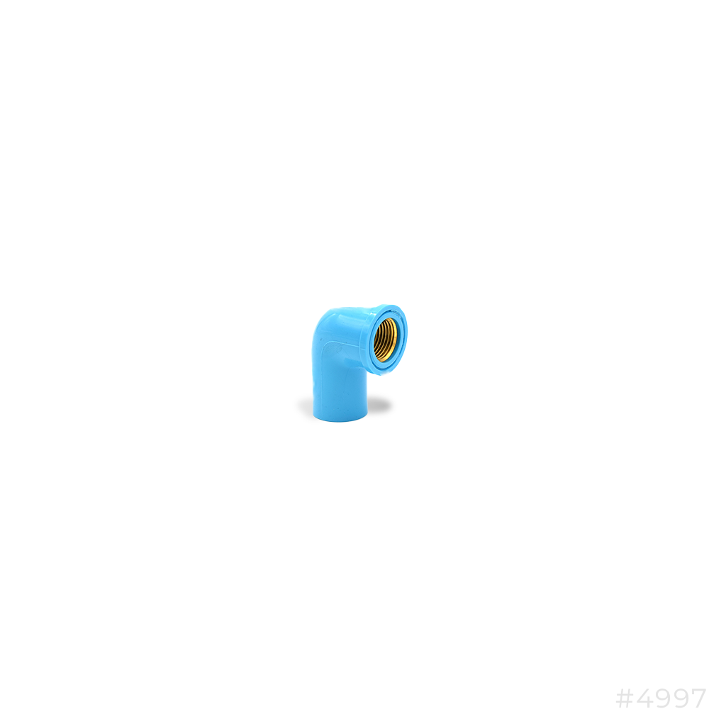 [4997] Faucet Elbow Brass Thread 1/2"