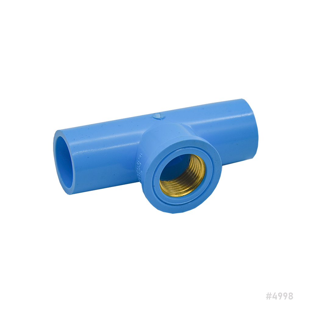 Faucet Tee Brass Thread 1/2"
