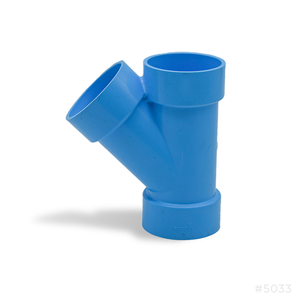 [5033] Y Tee Reducing 45° 8.5 4"x3"