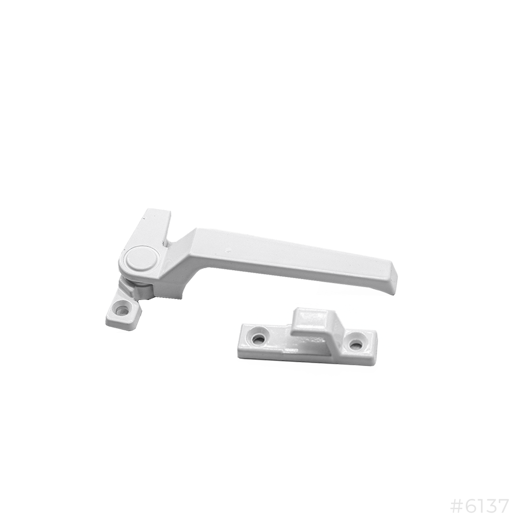 Window Handle Left 609L White