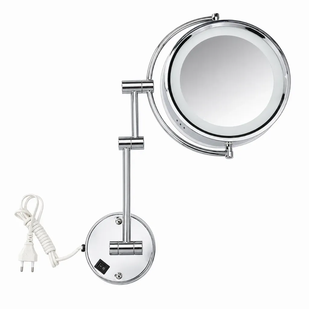 Magnifying Mirror with Light