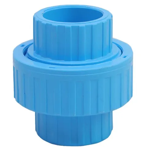 [6836] Pvc Union Blue 1"