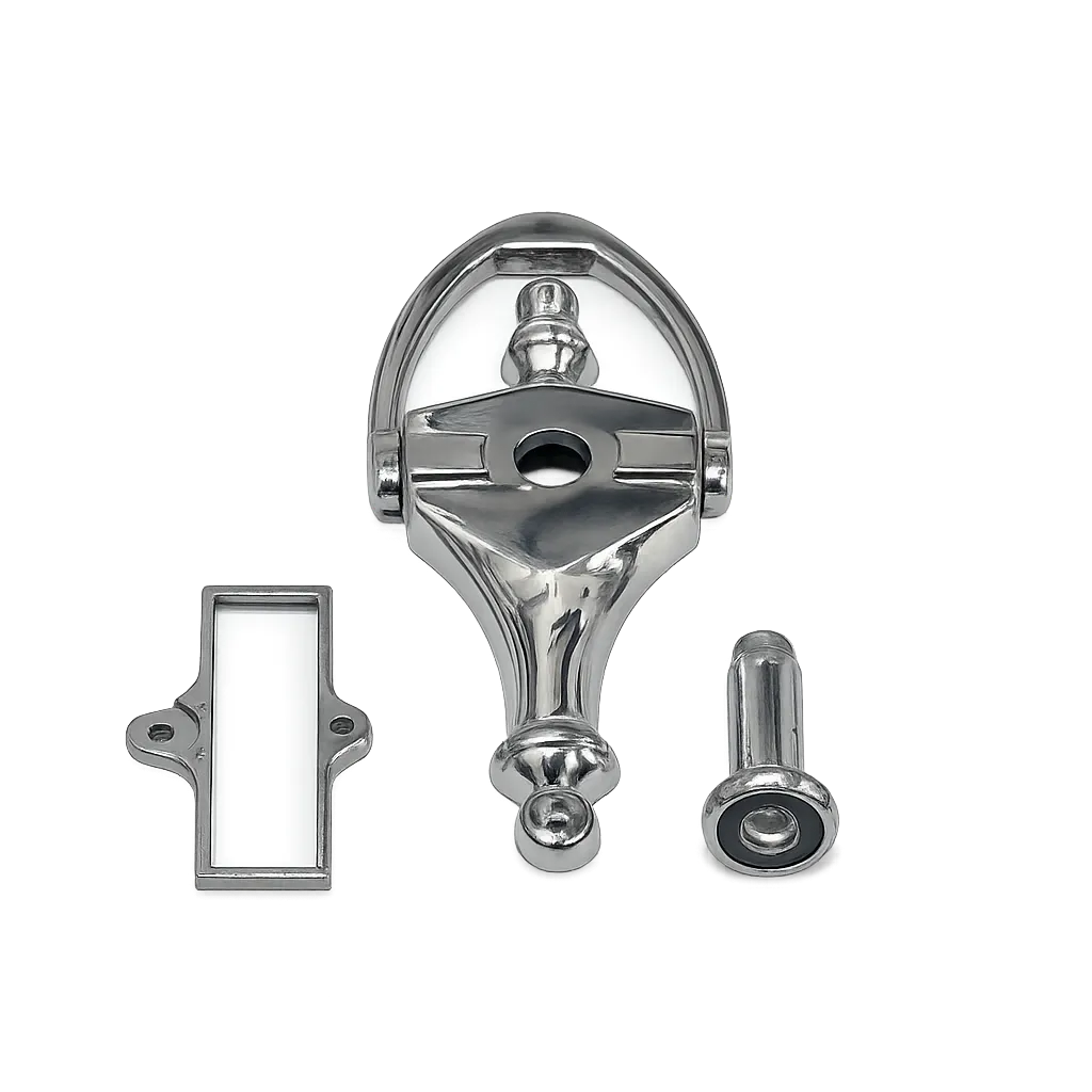 [8462] Door Knocker With Door Viewer