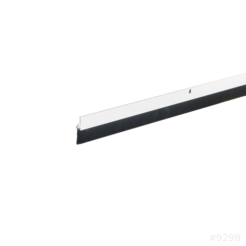 [9298] Door Seal Rubber Light White 120cm Robustline