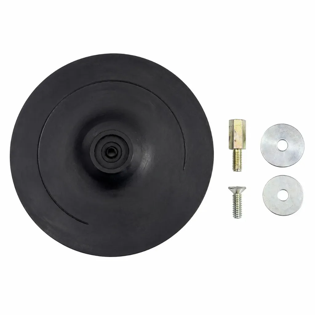[9661] Fuji Rubber Disc & Arbor 101-6"