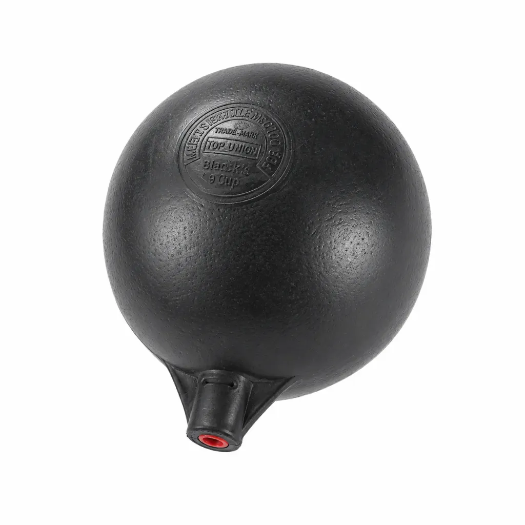 Pvc Ball Black 8001 1/2" Showy
