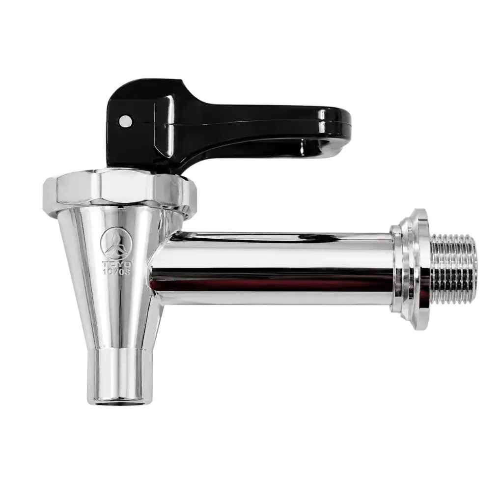 Kettle Cock CP Brass 1/2" 6175-200 Showy
