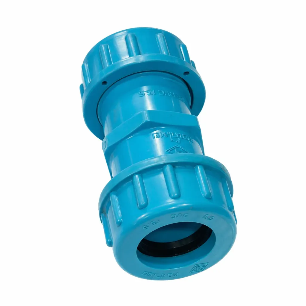 Pvc Compression Coupling C-13.5  1"