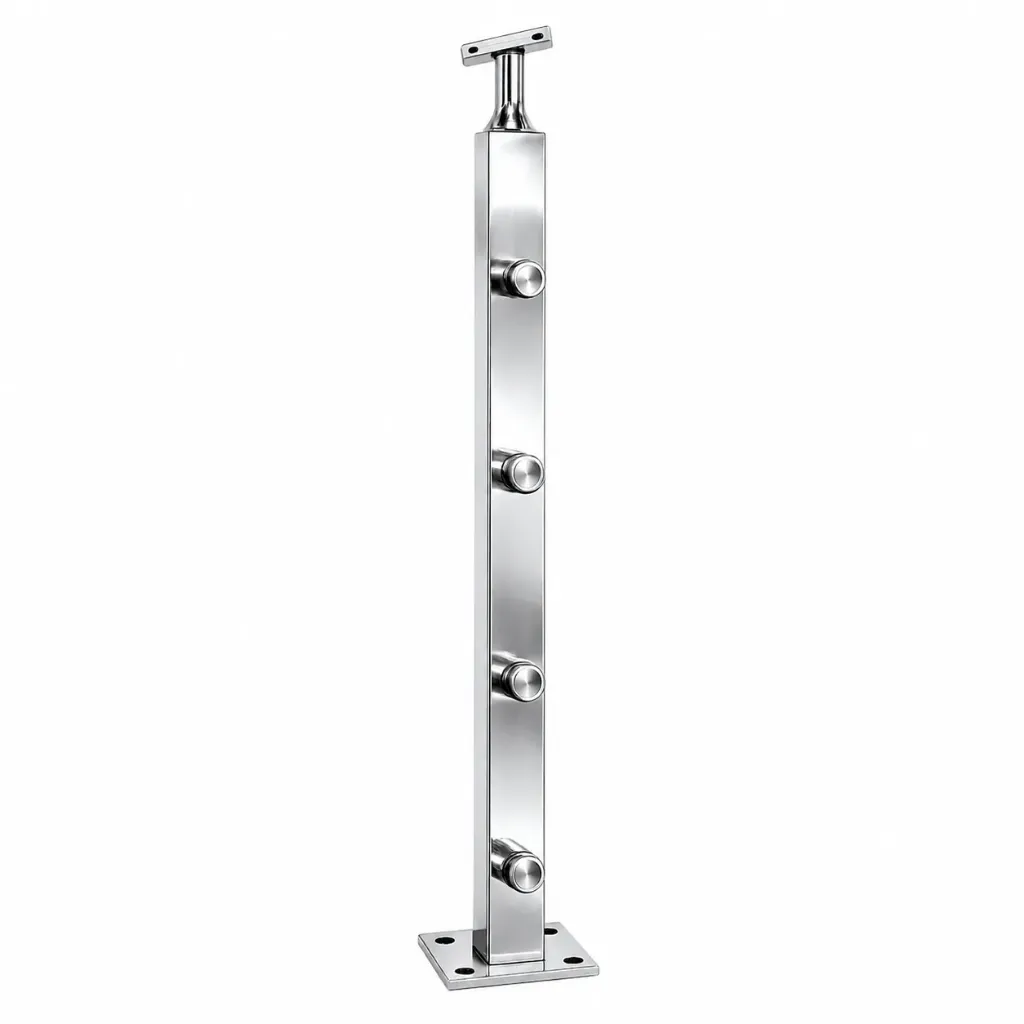[12327] Ss Staircase Pole 1062 Polished