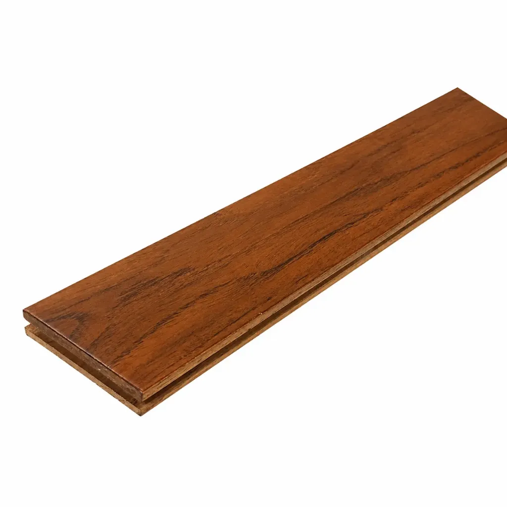 Teak Wood Parquet (1st Grade Color Matt Finish) Size: 560x95x18mm