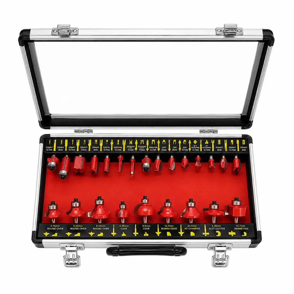 Router Bit 8mm 24-Pieces Set YT-6801 Yato