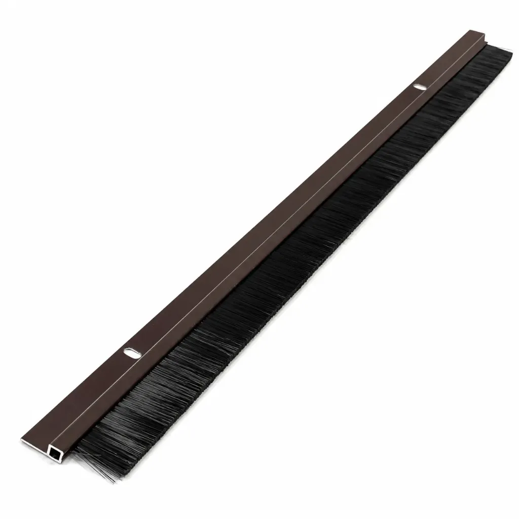 Door Seal Brush Brown 100cm Robustline