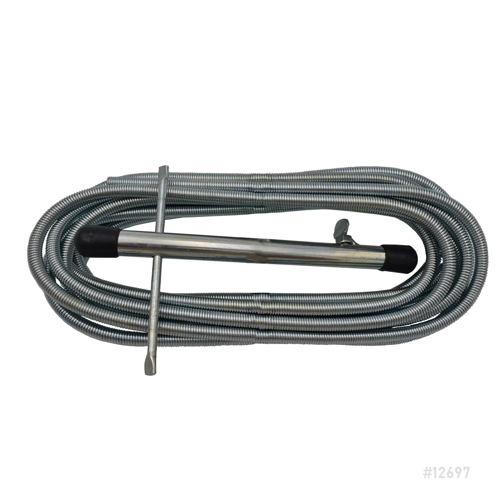 Spring Pipe Cleaner Rod 5m