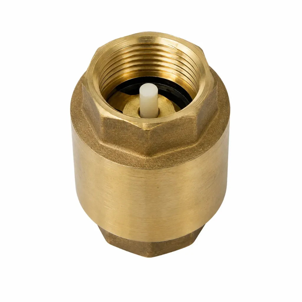 Vip #523 Spring Check Valve Brass 3/4"