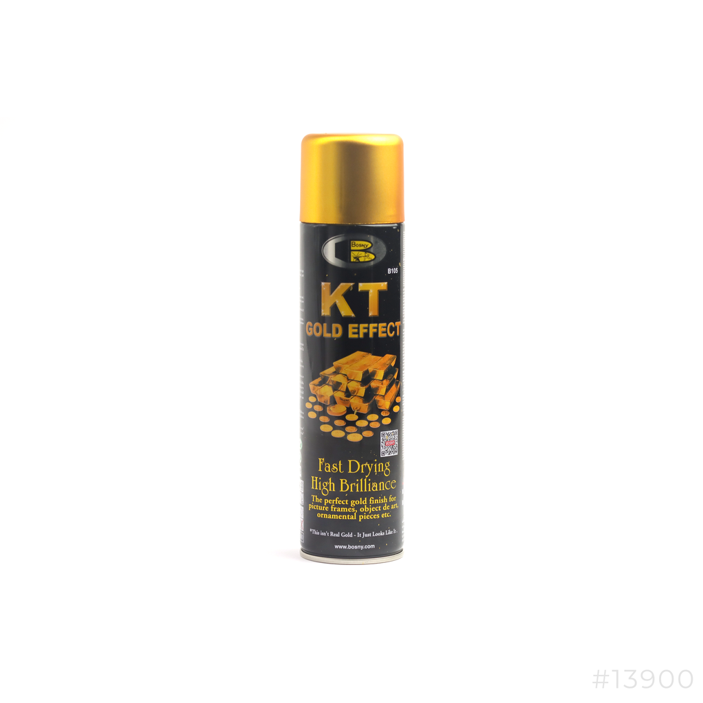 [13900] Spray Paint Sparkle Gold #185 Gold Effect Bosny
