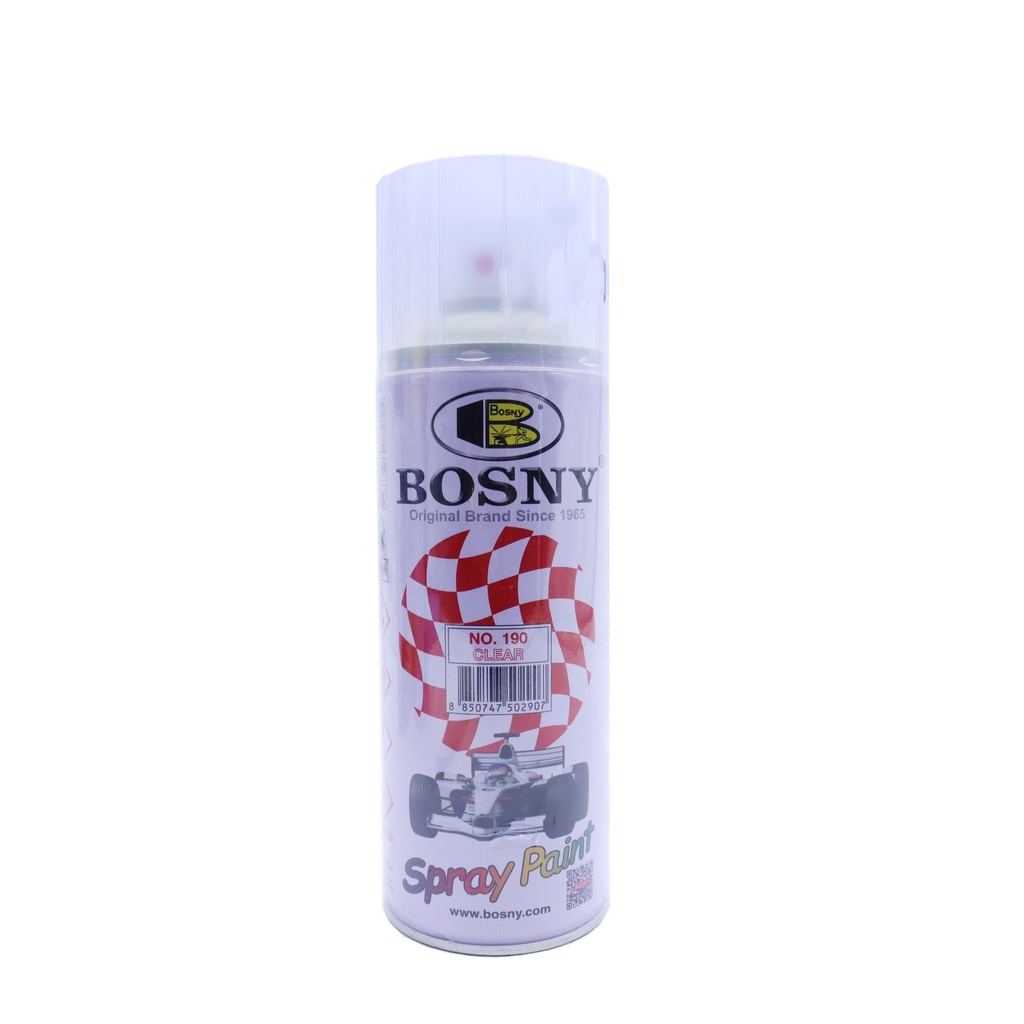 Spray Paint Bosny Acrylic No. 190 Clear