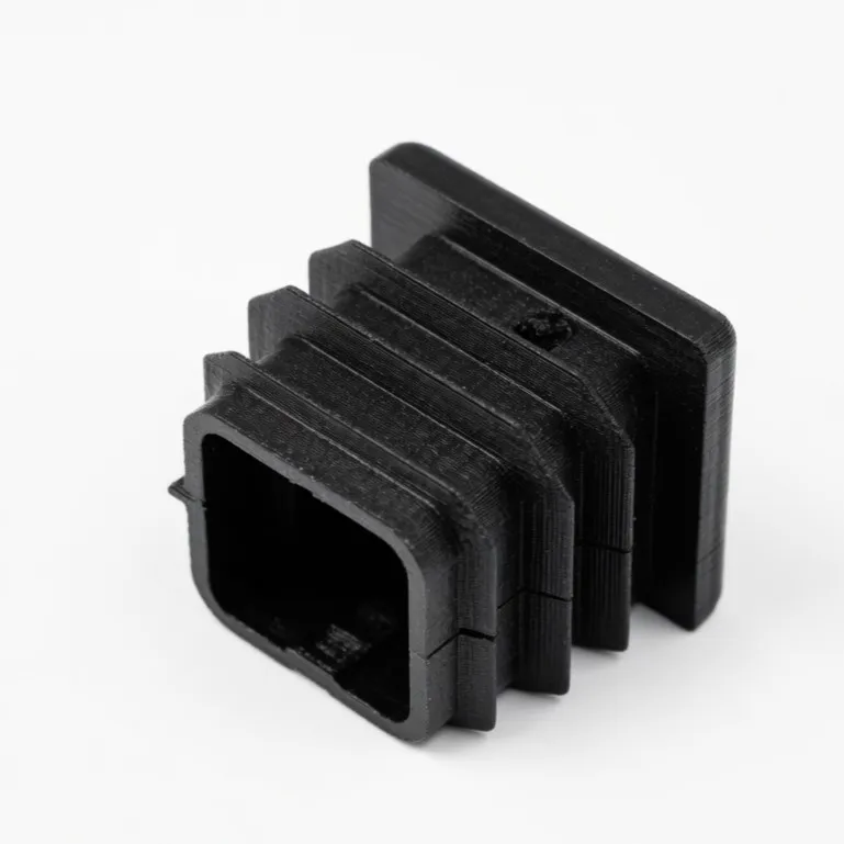 Pvc Square Furniture Cap 19mm Inside